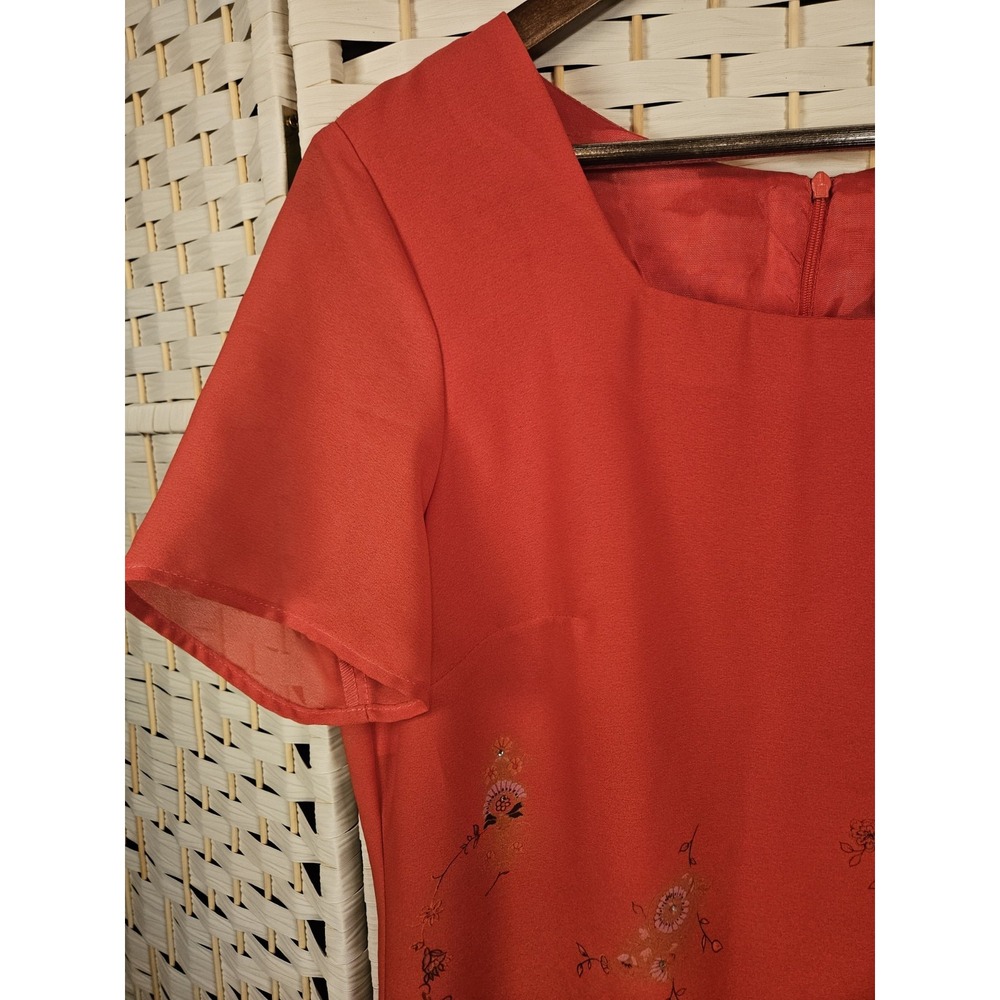 Molly Malloy Multicolor Sz 12 Dress Boho Artsy Colorful Party - Picture 3 of 9